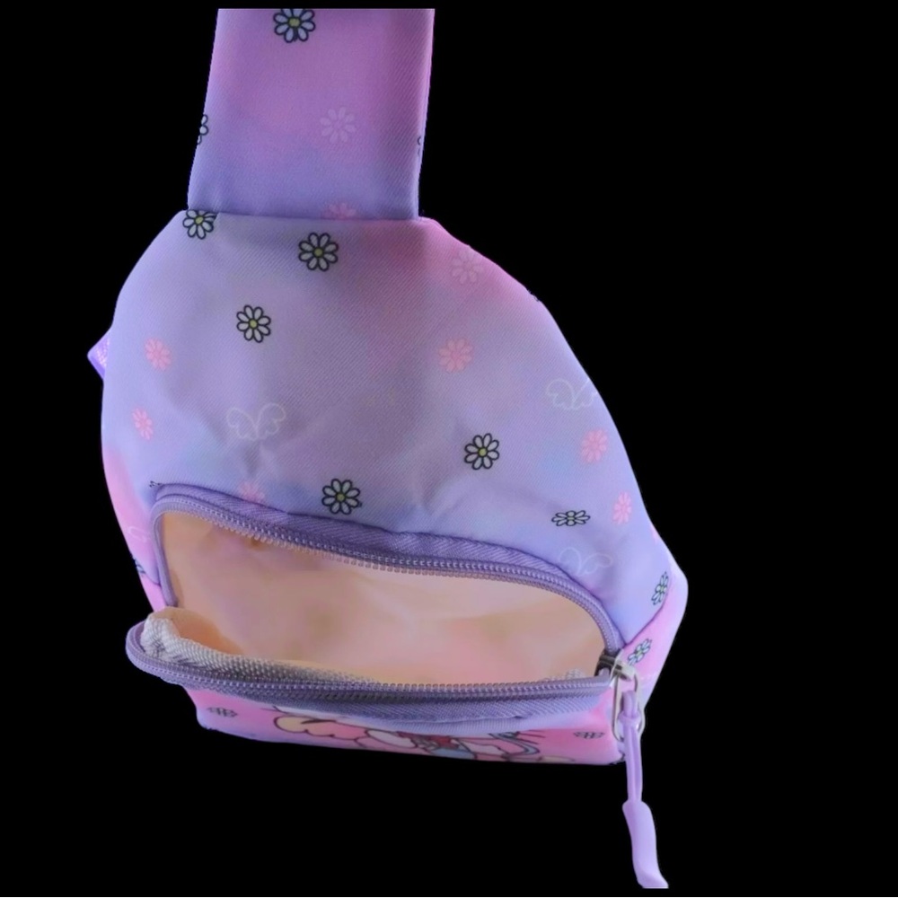 Hello Kitty Pink and Purple Kids or toddlers Backpack - Picture 3 of 5